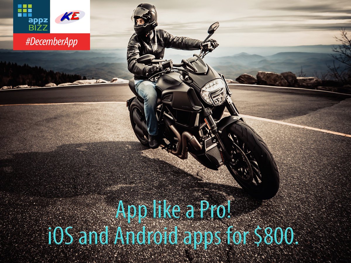 AppzBizzInc's tweet photo. 23 days left of our #DecemberApp offer: custom native apps published in 24 h at just $800!
#DecemberApp #mobileapp https://t.co/sy6CDYRpsf