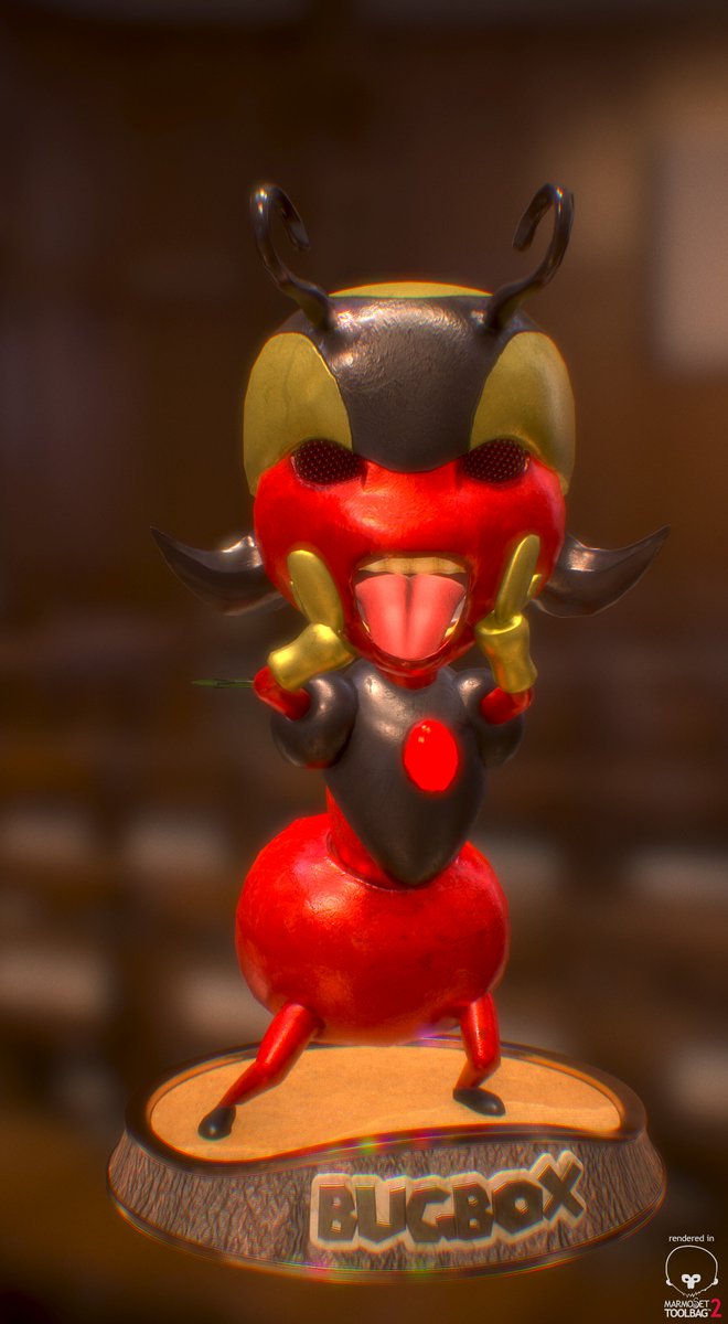 rihards_vee's tweet image. omg now who is this guy ? #gameart #bugbox #3D #autodesk