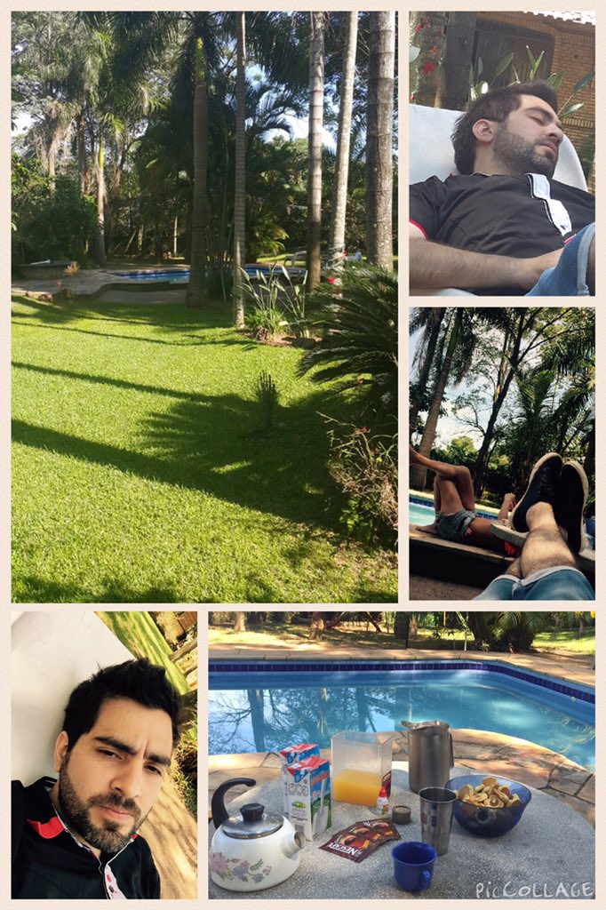 JJRivelli's tweet photo. Feriado relax!! #dia6 #elartedevivir #disfrutahoy https://t.co/whi97zMmLU