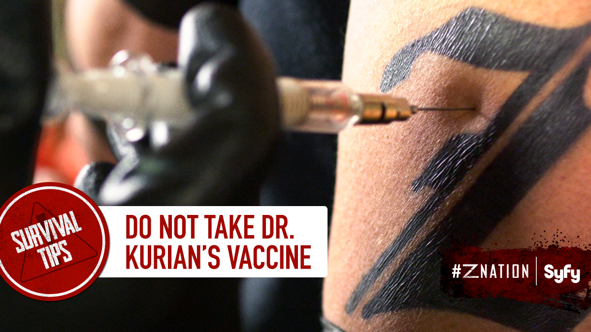 znation's tweet photo. A Zombie a day keeps the doctor away. #ZNation https://t.co/5mJ1fcFpr8