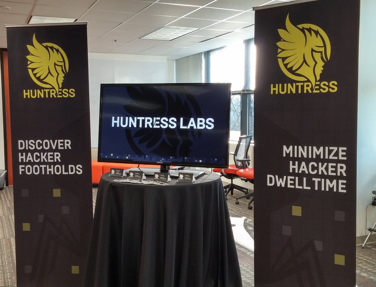 HuntressLabs's tweet photo. Demo day, game on. @MACH37cyber https://t.co/FVcWumsFkk