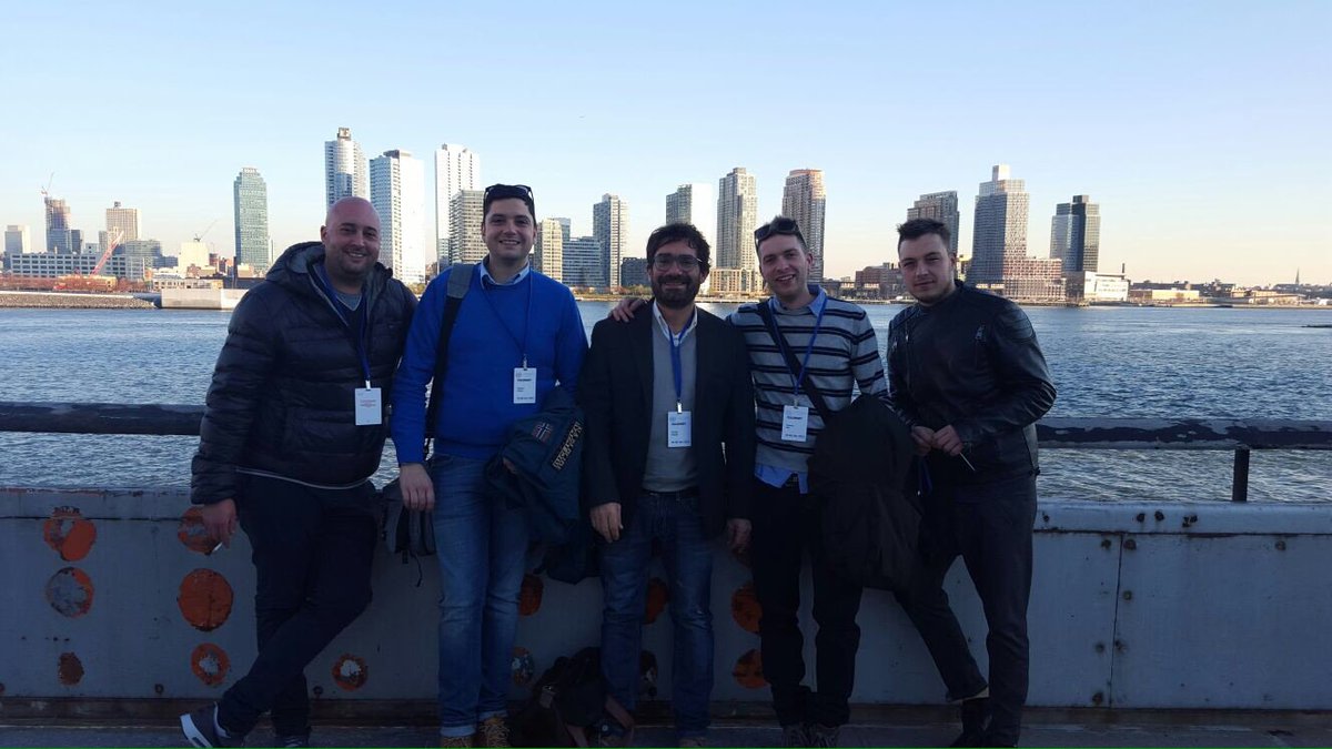 Tutta la squadra in ritiro a New York per l' #italianfoodfestival #macerata #foodie #igersmacerata