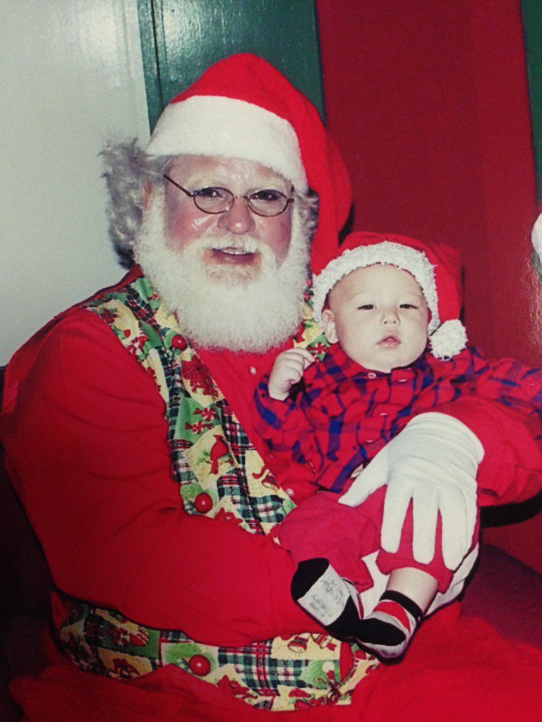 😍mi gordito con santa