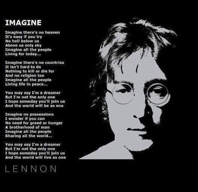 MingNa's tweet photo. Remembering #JohnLennon. https://t.co/T2sfN2wOgk