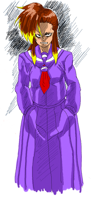 すっげぇ久しぶりにラーユちゃん描いた 