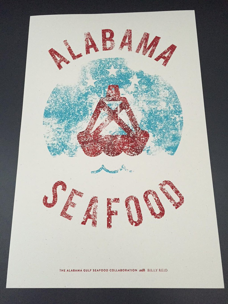 ALSeafood's tweet photo. GIVEAWAY: Want to hang one of these beautiful @billy_reid posters on your wall? Follow and RT by 5:00 to win! https://t.co/HNrKQdGp1u