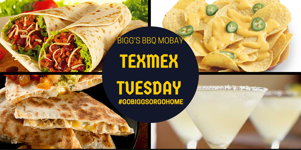 BiggsBBQMoBay's tweet image. Only #BiggsBBQ brings you the best for #TexMexTuesday #GoBiggsorGoHome