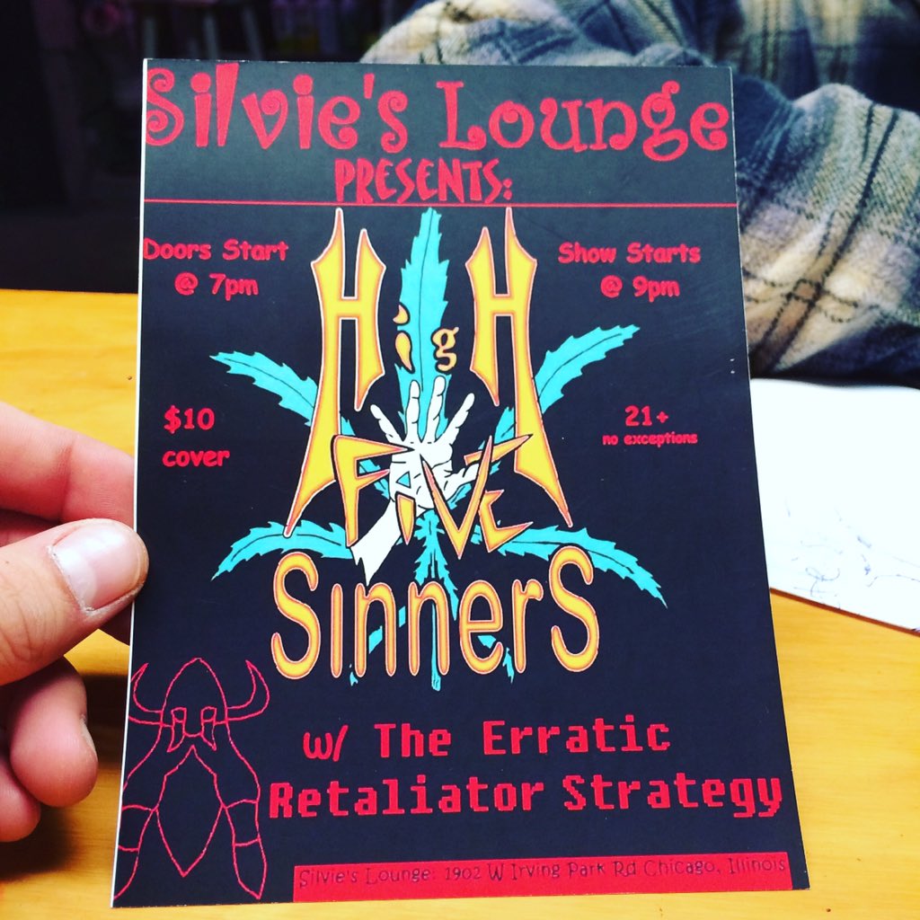 Come see us <a href="/silvieslounge/">Silvie's Lounge</a> next Thursday the 17th!