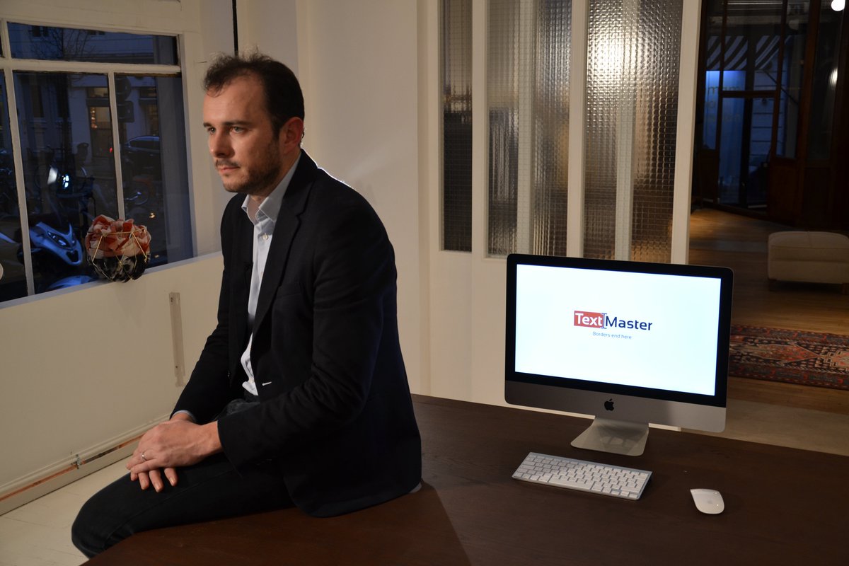 textmaster's tweet image. @Evaneos ready to rec the video with #TextMaster #CustomerTestimonial #Translation