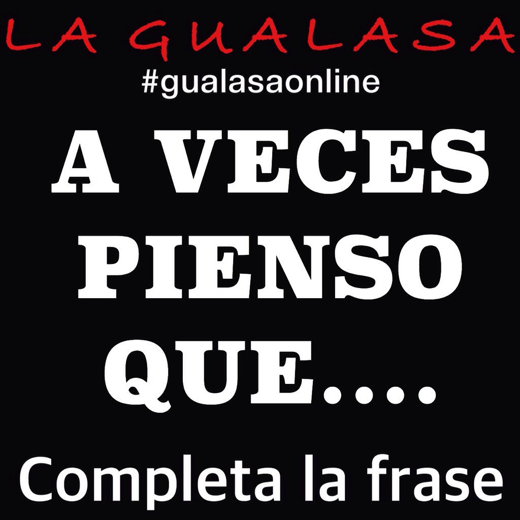 Comenta hoy #GualasaOnline 👇
