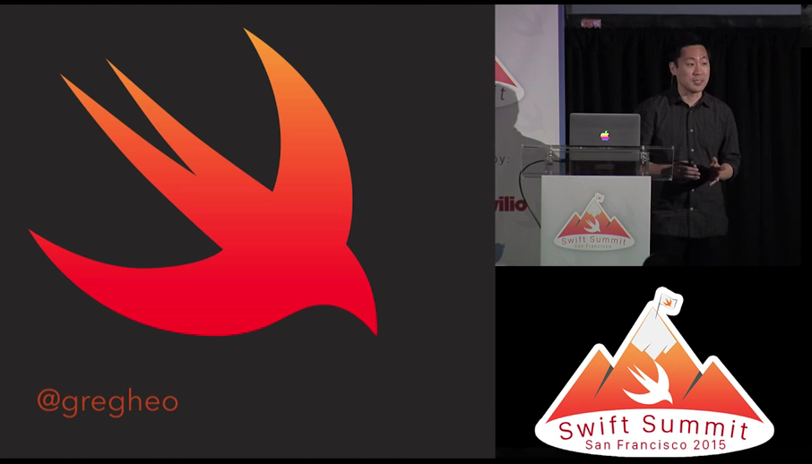 gregheo's tweet photo. Protocols FTW...my #SwiftSummit video is online! https://t.co/PqQbJMD039 #swift https://t.co/EjIjEumrUy