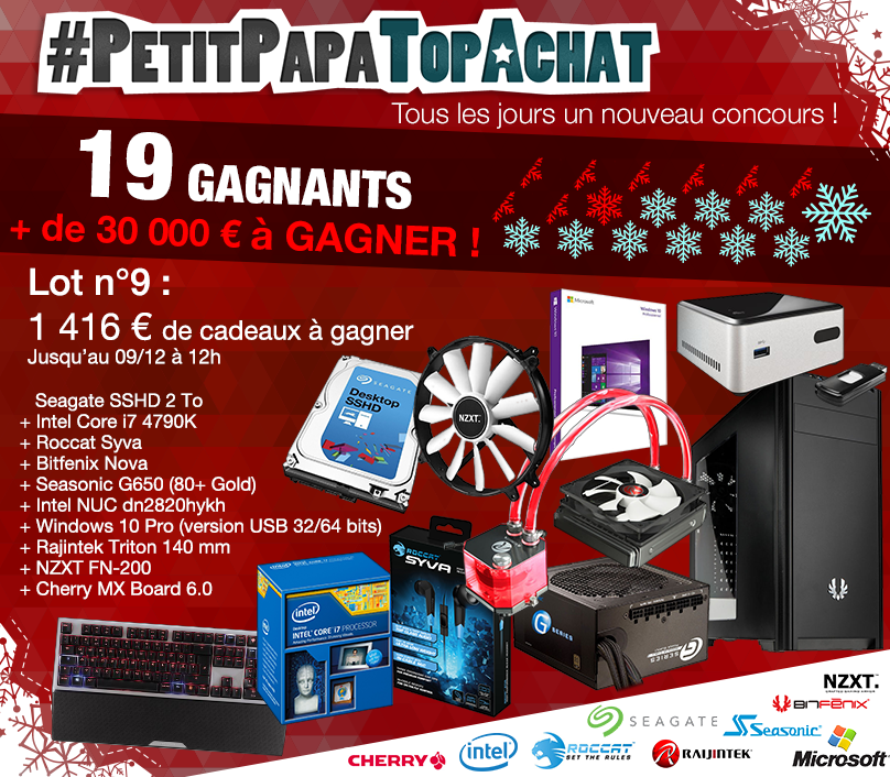 TopAchat's tweet photo. #Concours #PetitPapaTopAchat 

https://t.co/xhwgsh3ARs

A vos RTs ^^ https://t.co/nwKngATyz7