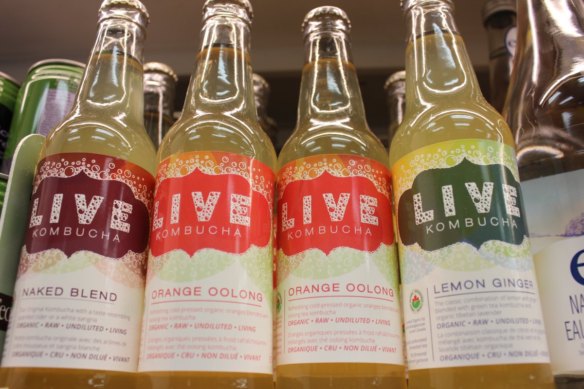 We're so happy to offer <a href="/LiveKombucha/">Live Kombucha</a> at our stores. So refreshing &amp; delicious. Our favorite drink to start the day.
