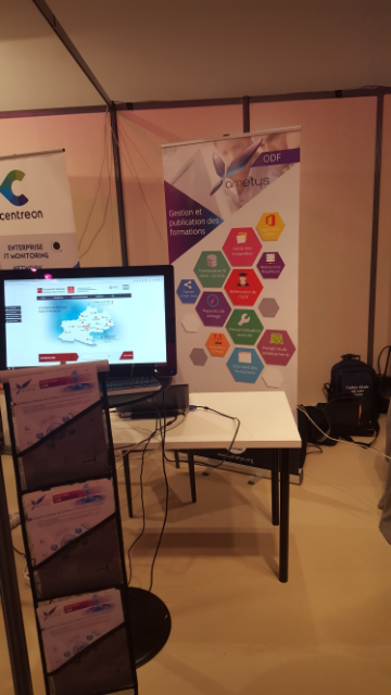 Passez nous voir aux #JRES2015 à Montpellier pour discuter #offredeformation #opensource #universite
