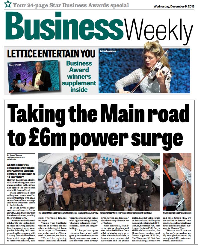 DavidWalsh_M's tweet photo. Don't miss our #Business @SheffBizAwards supplement tomorrow! #sba2015 @sccievents @harrylooknorth #sheffieldissuper https://t.co/sMU4XH90ts