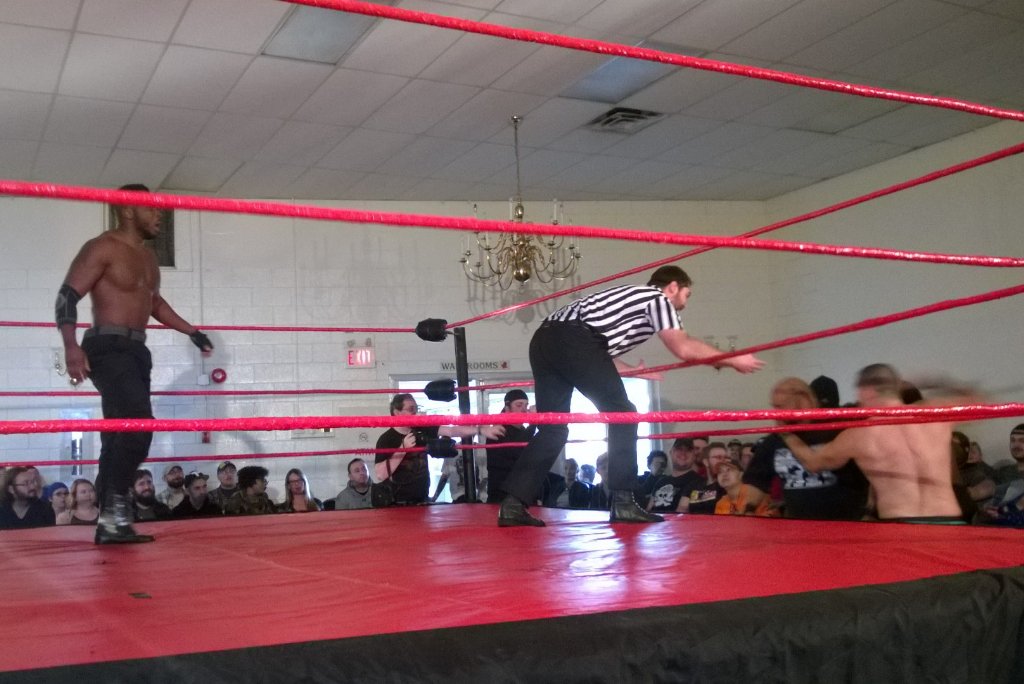 WrasslinTweets's tweet photo. .@A1Wrestling #FinalAct6
#TheOppression vs. #GOATBrigade
A1 Tag Team championship match. https://t.co/qOSkpRSk80