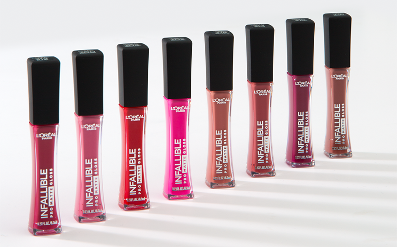LOrealParisCAN's tweet image. And they're here! Ready to bring out the makeup junkie in you with new Infallible #ProMatte Gloss?