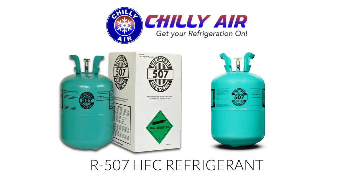 MyChillyAir's tweet photo. #R507 #Refrigerant is a replacement option for #R22 and #R502 in commercial use #HVAC https://t.co/B2T6avtTy2 https://t.co/C2FWFf50pX