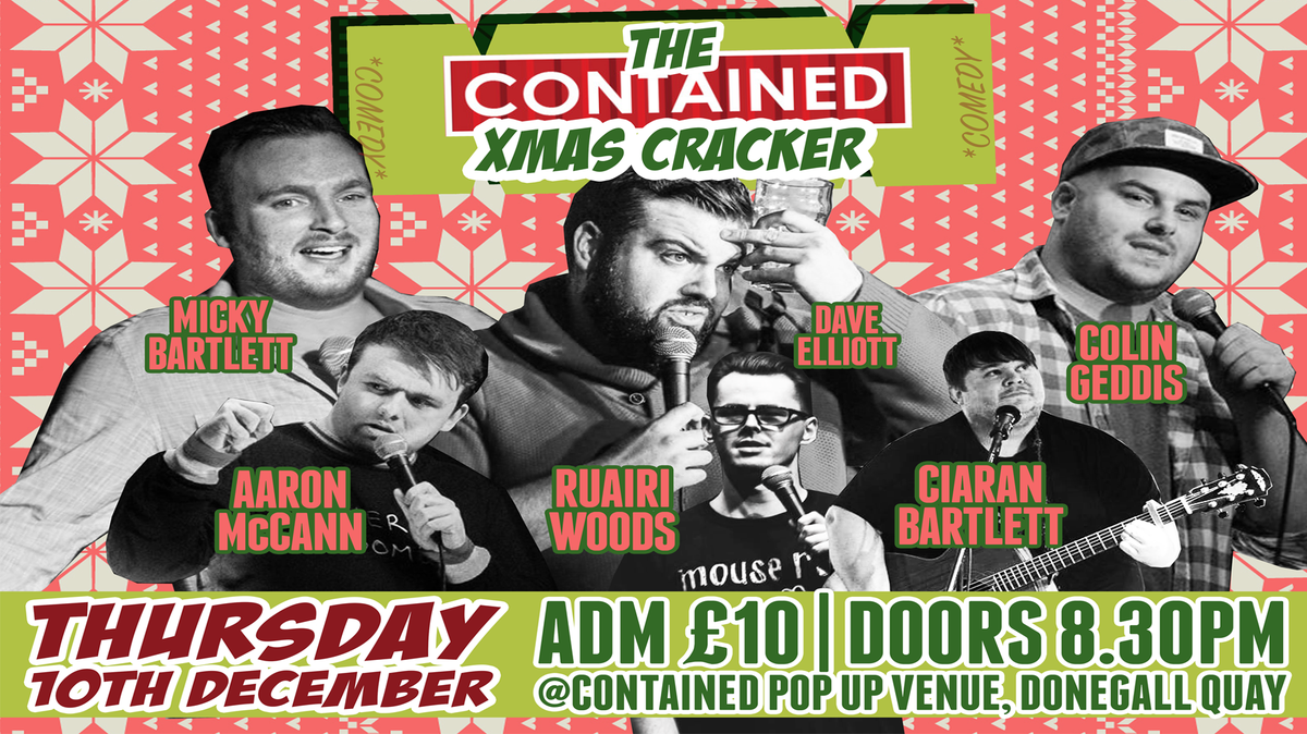 Xmas Comedy this Thursday night from <a href="/COLINGEDDIS/">COLIN GEDDIS</a> and friends. £10 on the door. Check it out on.fb.me/1YWwRTU