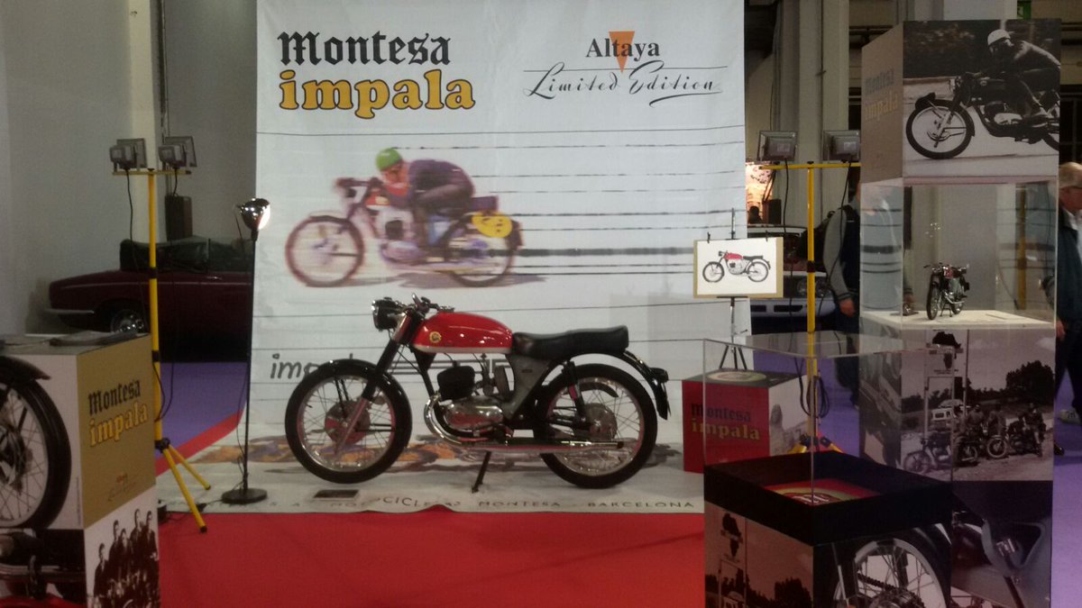 danifdezpad's tweet photo. Montesa Impala en @AutoretroBCN gracias a Altaya #AutoRetro2015: https://t.co/G4rugdSViw https://t.co/9Oolm46nPO