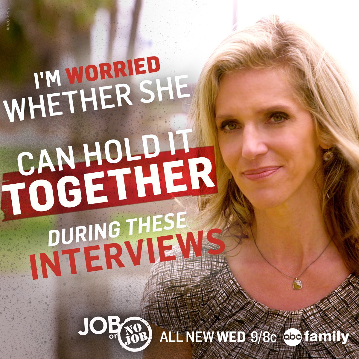 Learn how to stay strong during job interviews by watching #JobOrNoJob on #WATCHABCFamily: abcfamily.go.com/apps.