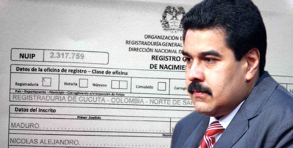amgonzalezs's tweet photo. #Somos112 lo 1ro que tiene que hacer la nueva AN es solicitarle la Partida de Nacimiento a @NicolasMaduro! https://t.co/6kNX6wZIr4