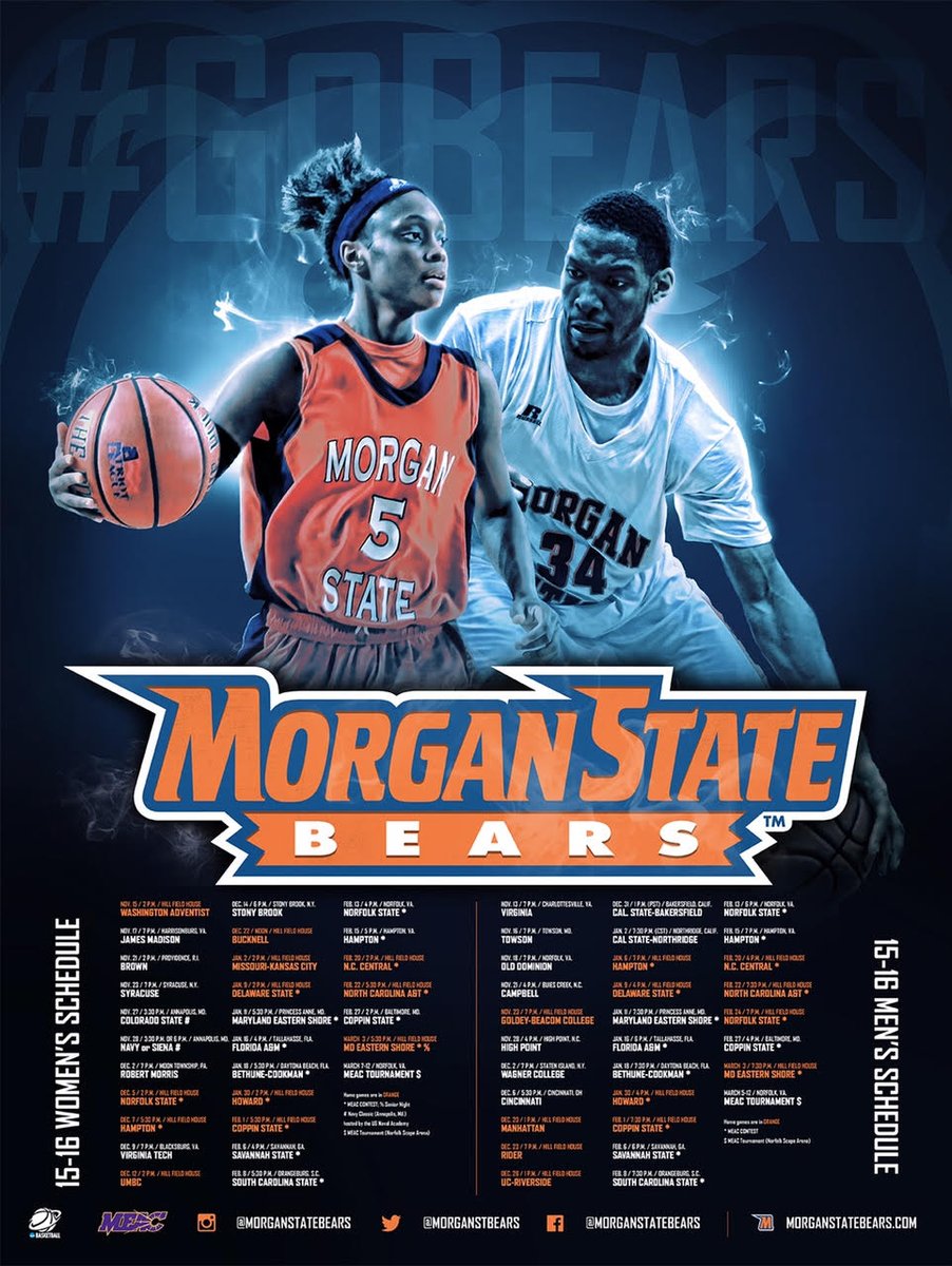 PosterSwag's tweet photo. Love this @MorganStBears hoops poster! Awesome design work from @SIDesign2012! https://t.co/erRvEIMr6k