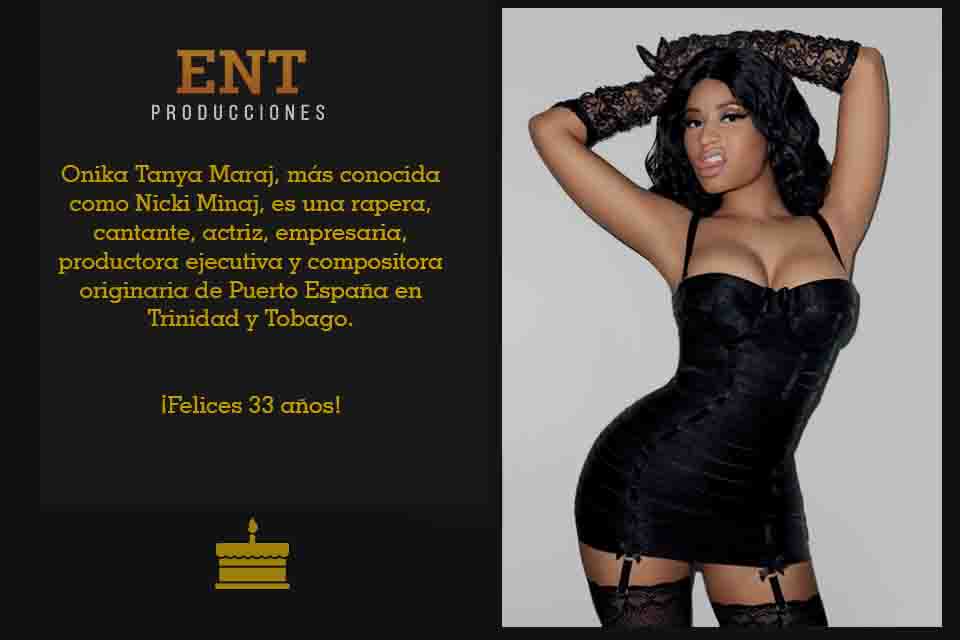 ENTProducciones's tweet photo. #HappyBirthdayNickiMinaj from Mexico!! We love you!! https://t.co/mFJWtyCyLE