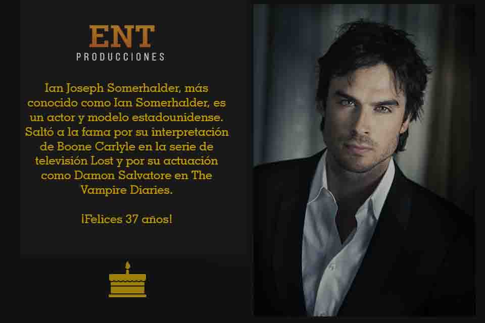 ENTProducciones's tweet photo. #happybirthdayiansomerhalder... You are the best vampire!! https://t.co/G41HiSgptQ