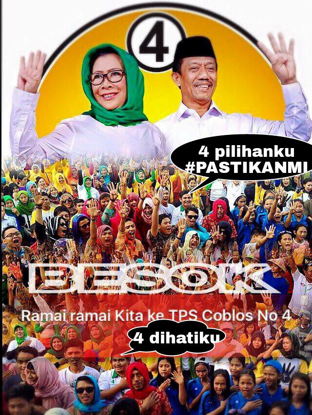 MuhRidwan159's tweet photo. Pilihanta rakyat Gowa No.4 https://t.co/pi5jgP5Fsa