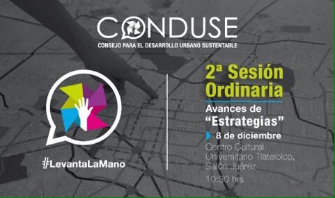 PatriciaMercado's tweet photo. Participaré en la 2da Sesión Ordinaria de @ConduseCDMX "Avance de estrategias". #LevantaLaMano #conduseCDMX https://t.co/IijoQ3QfmE