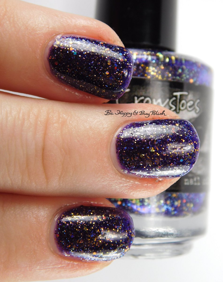 BeHappyPolish's tweet photo. Here's what is on my #nails today! #CrowsToes Jotunheim #nailpolish https://t.co/M7bMQfYx2j