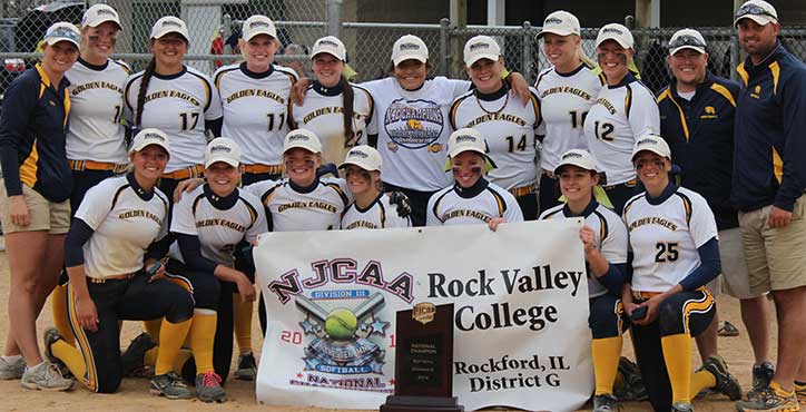 RVC_Athletics's tweet photo. 50th Fridays: @CoachMonroe9 & his softball team captured the program's 1st ever @NJCAA title on 5/17/14! #RVC50 https://t.co/oGJCnHALo6