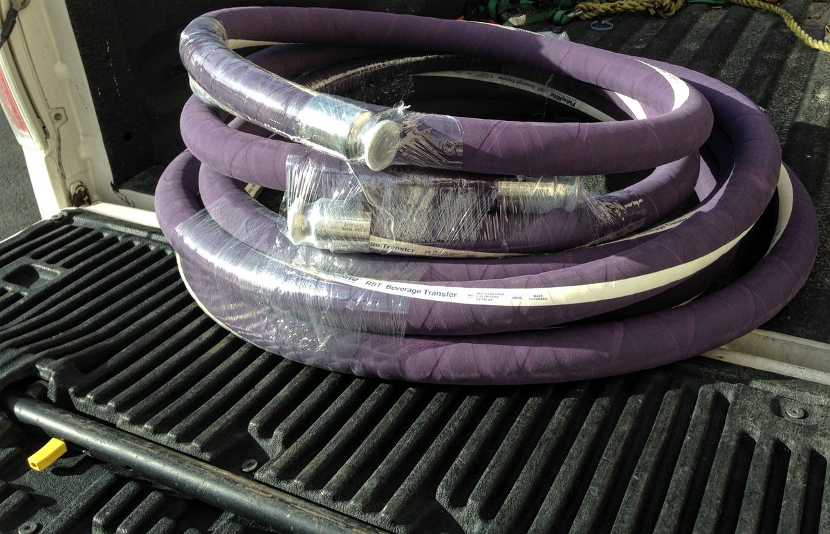 Tory is on his way to deliver this RBT beverage transfer hose to <a href="/wasatchbeers/">Wasatch Brewery</a> !Pick up a 6 pack while you're at it!