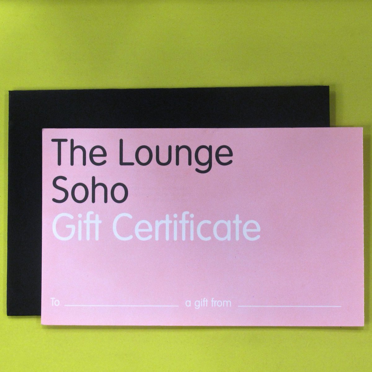 TheLoungeSoho's tweet photo. Christmas present #inspiration... Personalise a @TheLoungeSoho gift voucher for your loved one! #TLSvibes #christmas https://t.co/yO2jU7u5yz