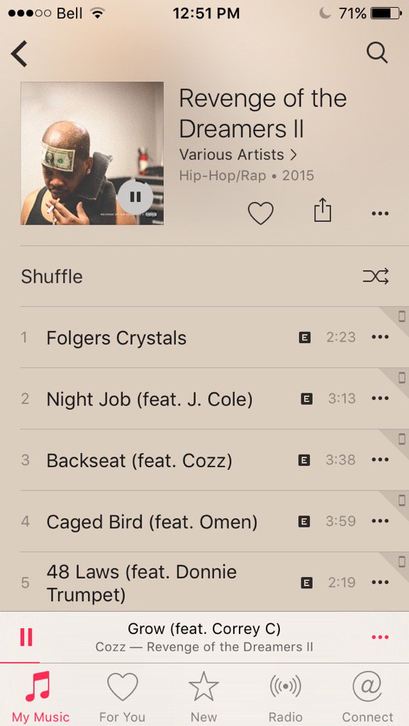 JohnPurcell_'s tweet photo. @Dreamville always comes through with a drop during exam week. Get through finals bumping this.  #🔊🔊🔊 https://t.co/A9Ok8tHVFX