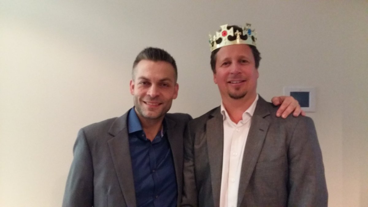 Kongene av #Sampol #Nødnett  @dagr73 <a href="/BareThomas/">Thomas Østensjø Hansen</a>. Takk for samarbeid og vel blåst med supert prosjekt 😀