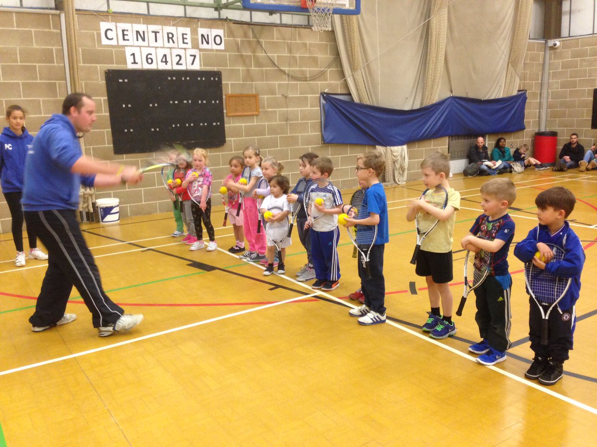 ElenaFoundation's tweet photo. @GarwoodAaron at the academy inspiring our young #tennis stars. With @BritishTennis we're investing in talent. https://t.co/3VMtBwL4hS