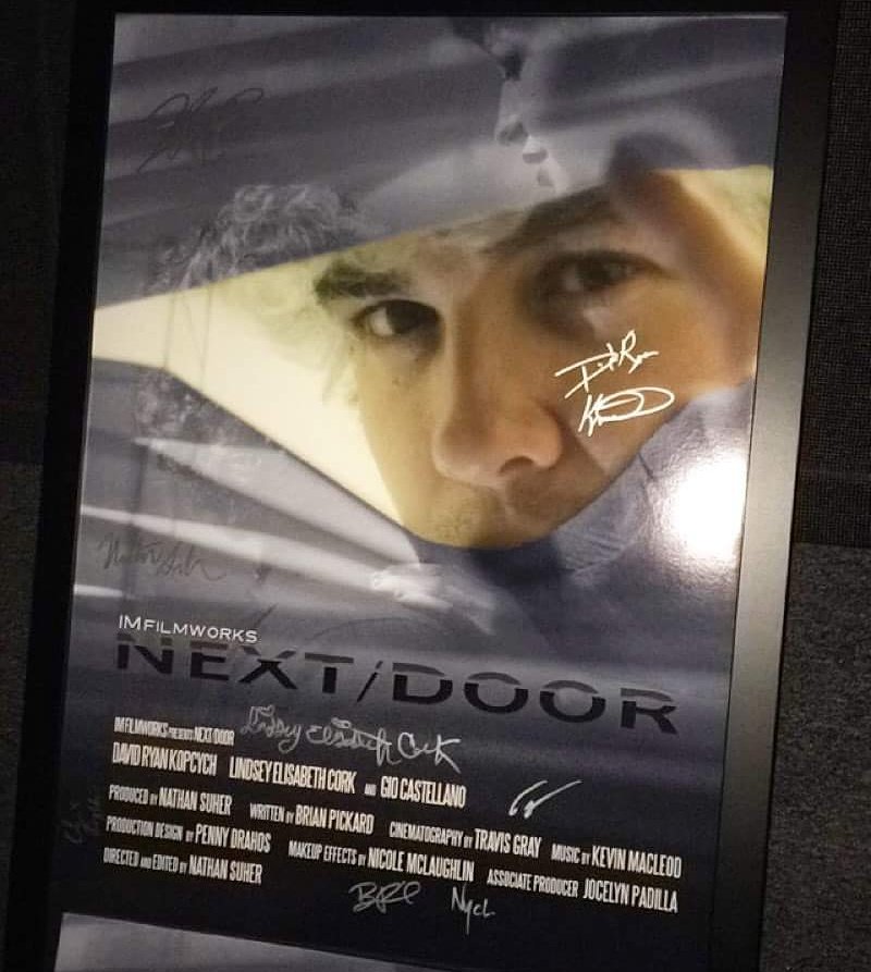 The @IM_Filmworks  Next/ Door poster!