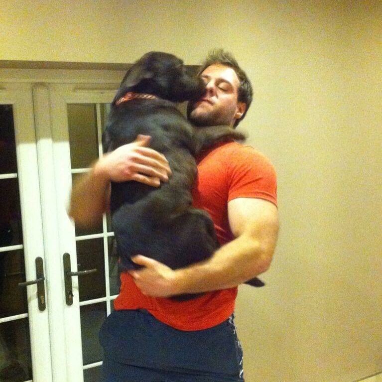 kettlebellguy89's tweet photo. Me and my girl #Bonny #dog #canine https://t.co/DOymmhu4cF