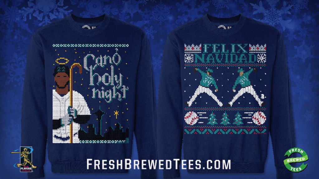 FreshBrewedTees's tweet photo. #Seattle - order your uglies now &amp; receive them before Christmas! RT https://t.co/9mn0SivbwW #FelixNavidad https://t.co/k5YKmRgn6p