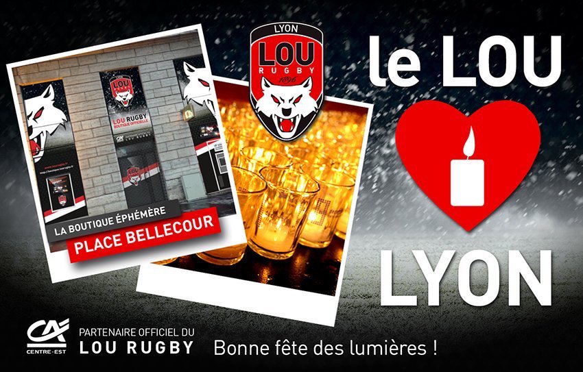 Bravo le Lou! A partir de la boutique éphémère #credit agricole centre-est