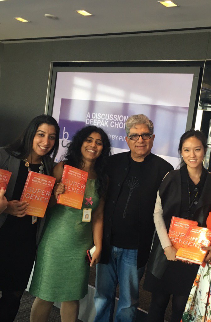 ReenaV32's tweet photo. Thank you @DeepakChopra for your amazing talk at Bloomberg today! #eventplanning https://t.co/PecEgFWBcb