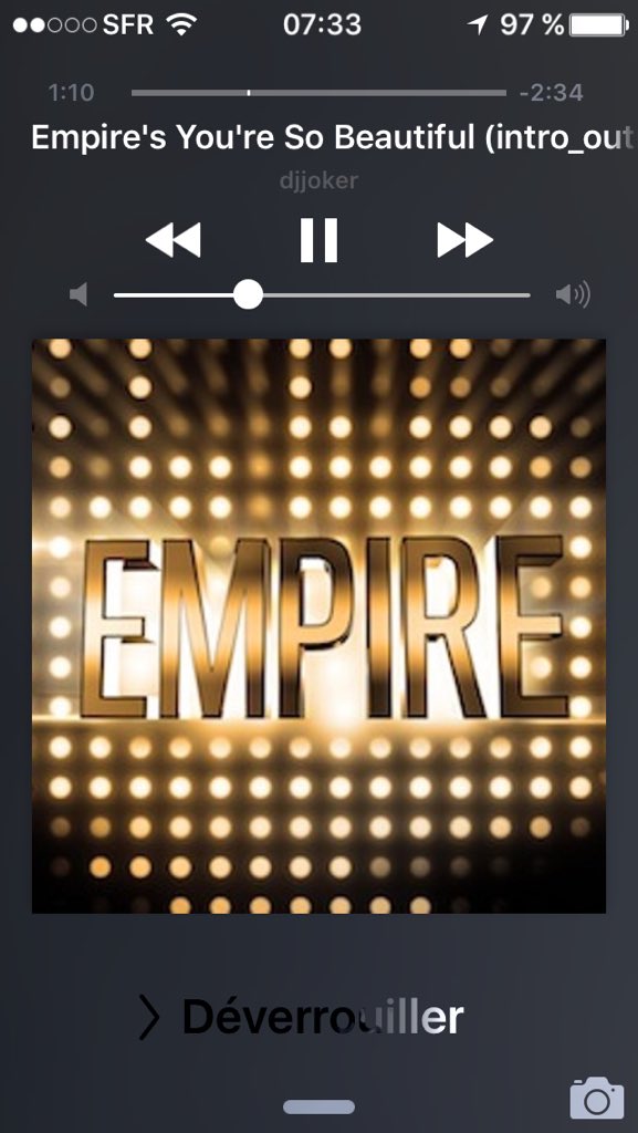 J'adore cette musique!!
I love this song!!😱🙊❤️💟💖.        #EmpireSong