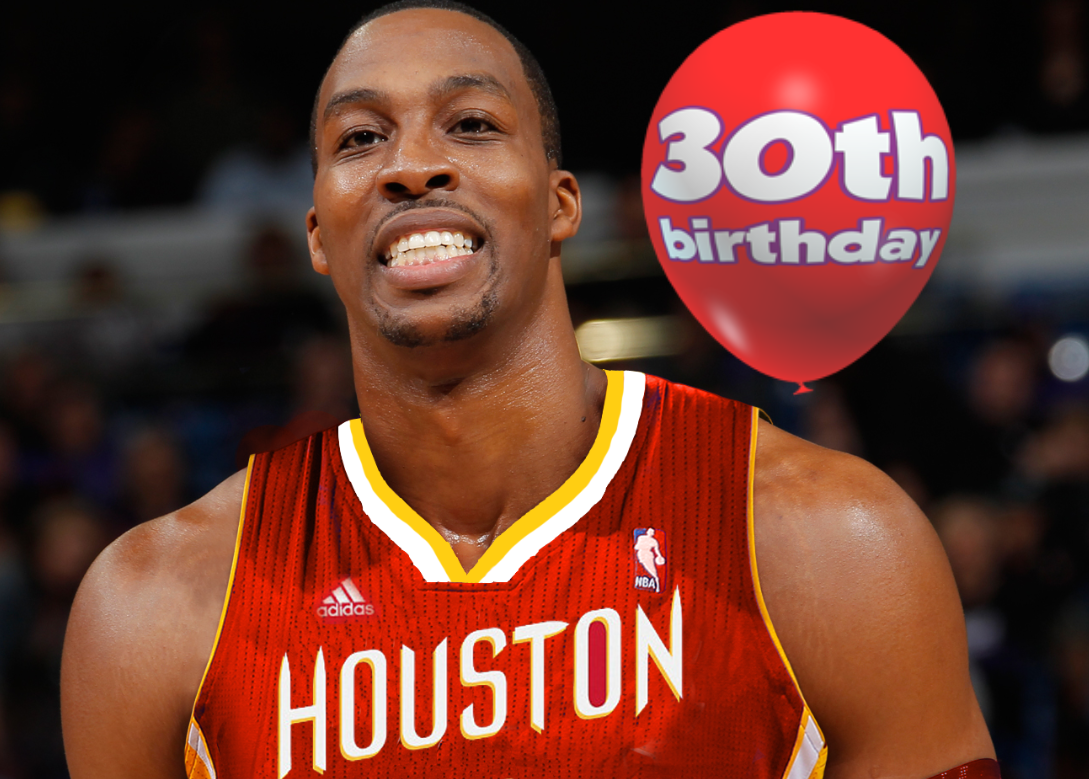 Happy birthday Dwight Howard! The eight-time NBA all-star turns 30 today.  