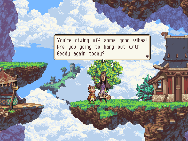 PixelProspector's tweet photo. The Pixel Art of "Owlboy" by @snakepixel 
https://t.co/D4og0oJODH #pixelart https://t.co/HAyo8JCfY7