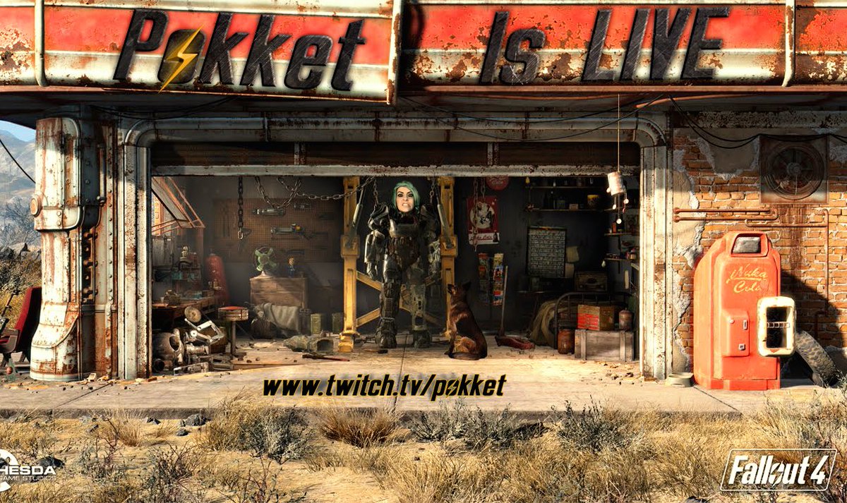 pokketquotes's tweet photo. . @Pokketsays is live with Fallout 4 !! 
>> https://t.co/6c5qhjaiFU <<

full resolution : https://t.co/9QVIwT1Ano https://t.co/MHYoga7cfH