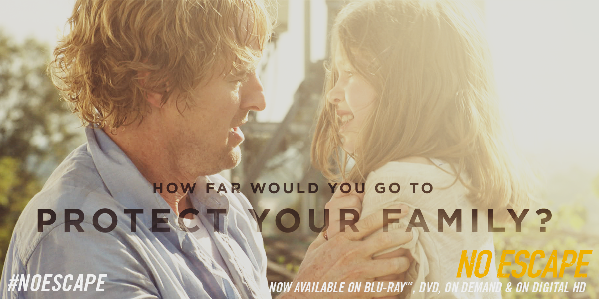 NoEscape's tweet image. When it comes to his family, there are no limits. Get #NoEscape on Blu-ray™, DVD &amp;amp; On Demand gwi.io/u41oos