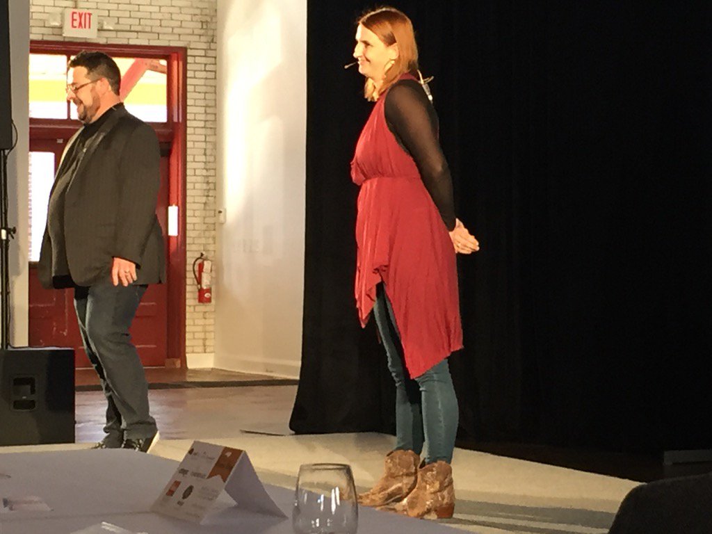 DeLisa100's tweet image. @MDBenchmark making their pitch at #raldemoday2015