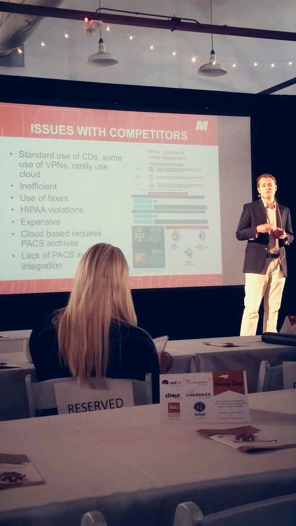 The_HambyReport's tweet image. #RalDemoDay2015